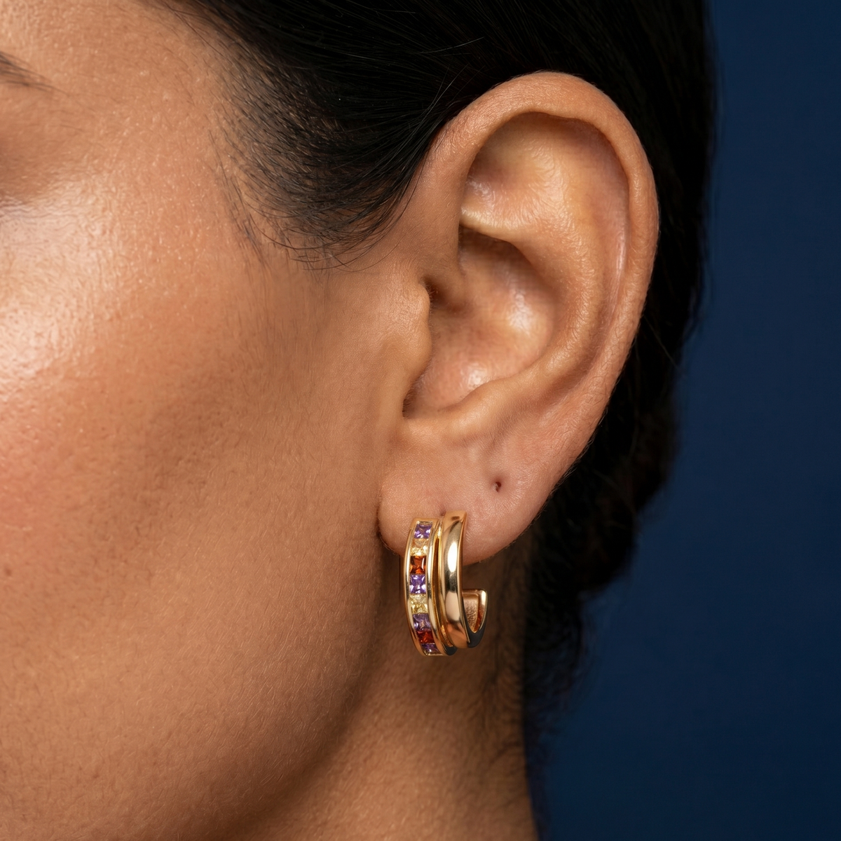 Celeste Color Pop Hoops - BKAT24