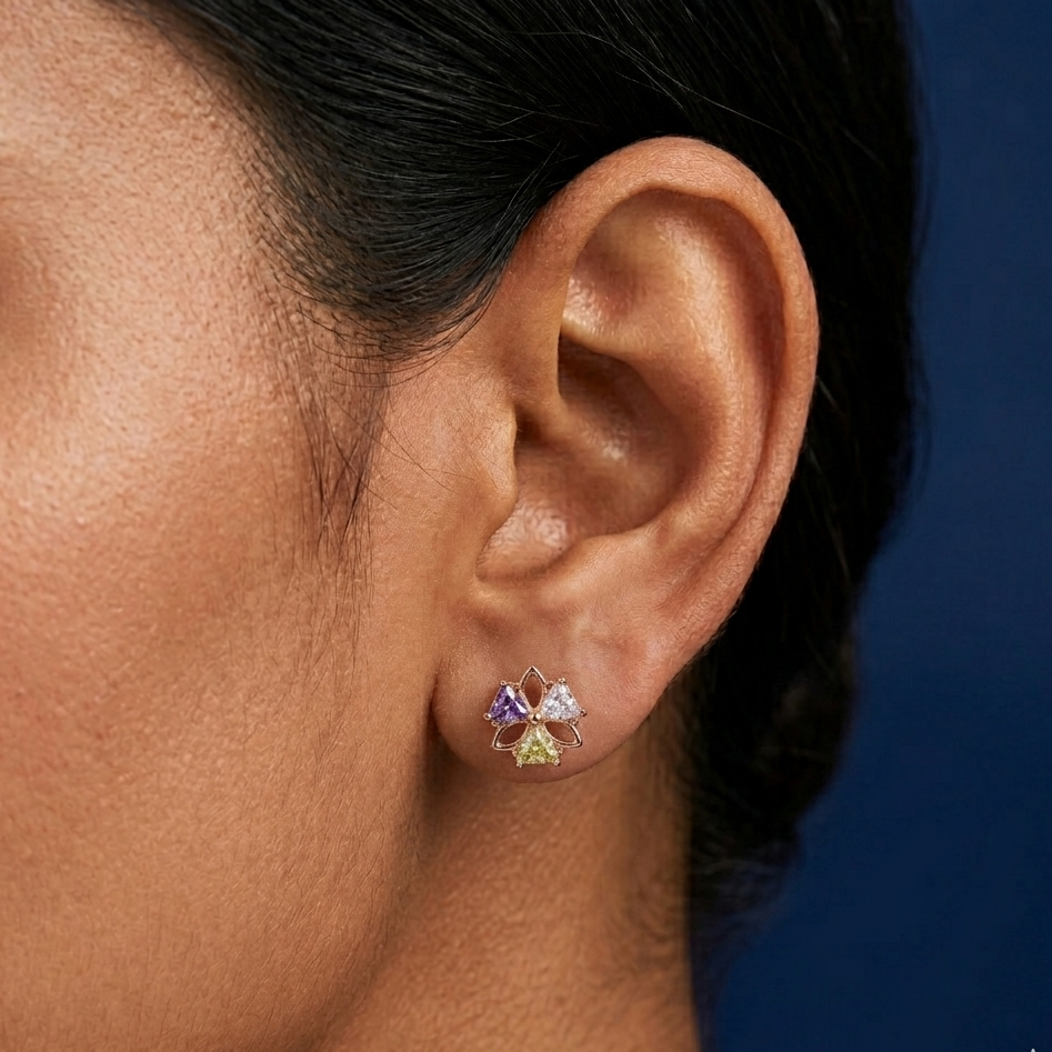 Blossom Glow Studs - BWAT08