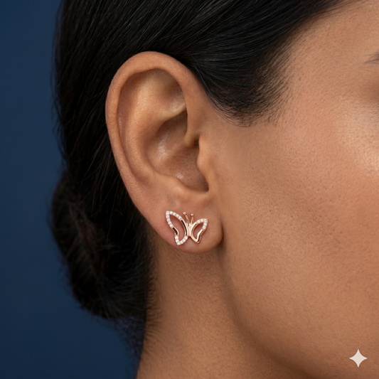 Luna Flutter Studs - BWAT28