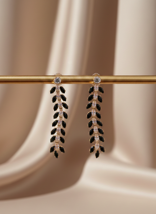 Moonlit Noir Danglers - DS02