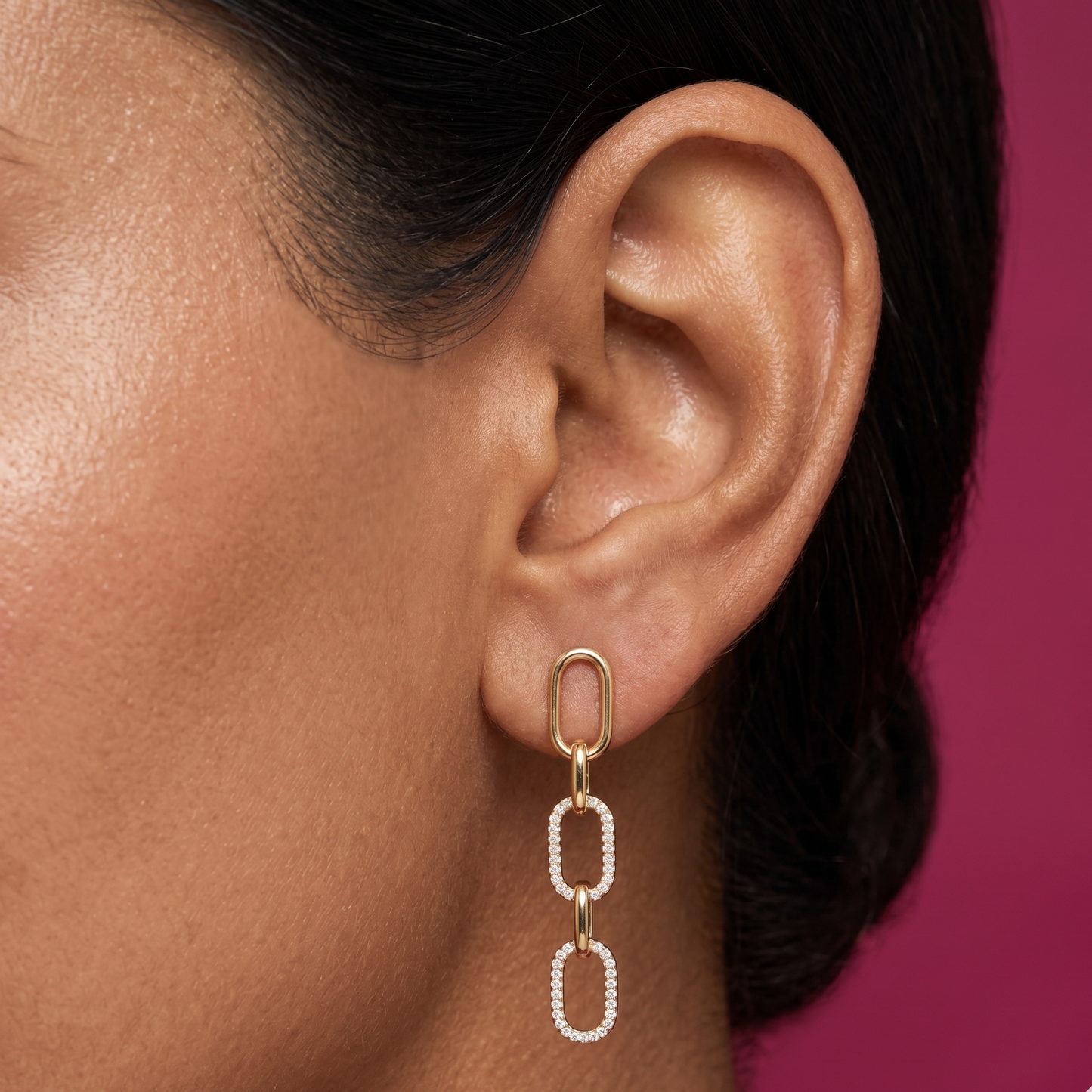 Radiance Link Earrings