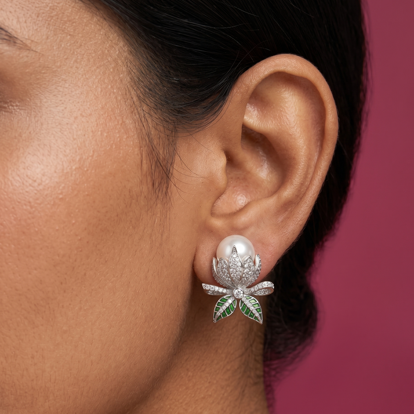 Pearl Petal Luxe Earrings