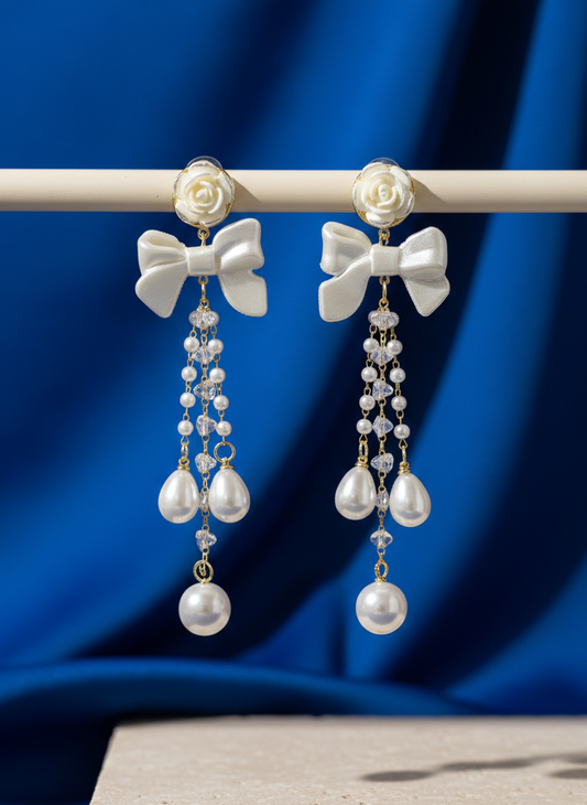 Snow Bloom Pearl Drops - KN11