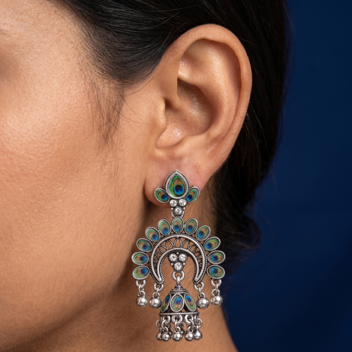 Mayura Antique Jhumkis - PC02