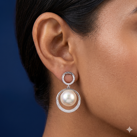 Starlight Pearl Earrings - PL17