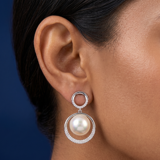 Starlight Pearl Earrings - PL17