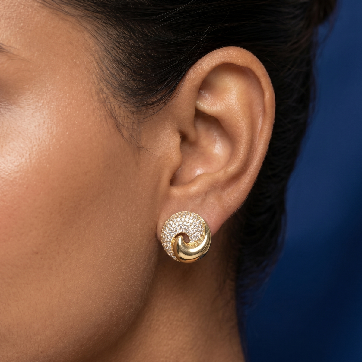 Aurelia Swirl Earrings - SFPW03