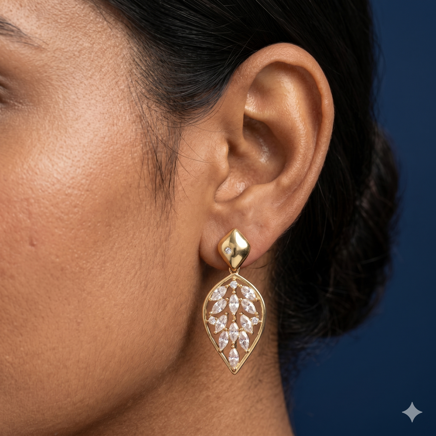 Luxe Vine Drop Earrings - SFPW04