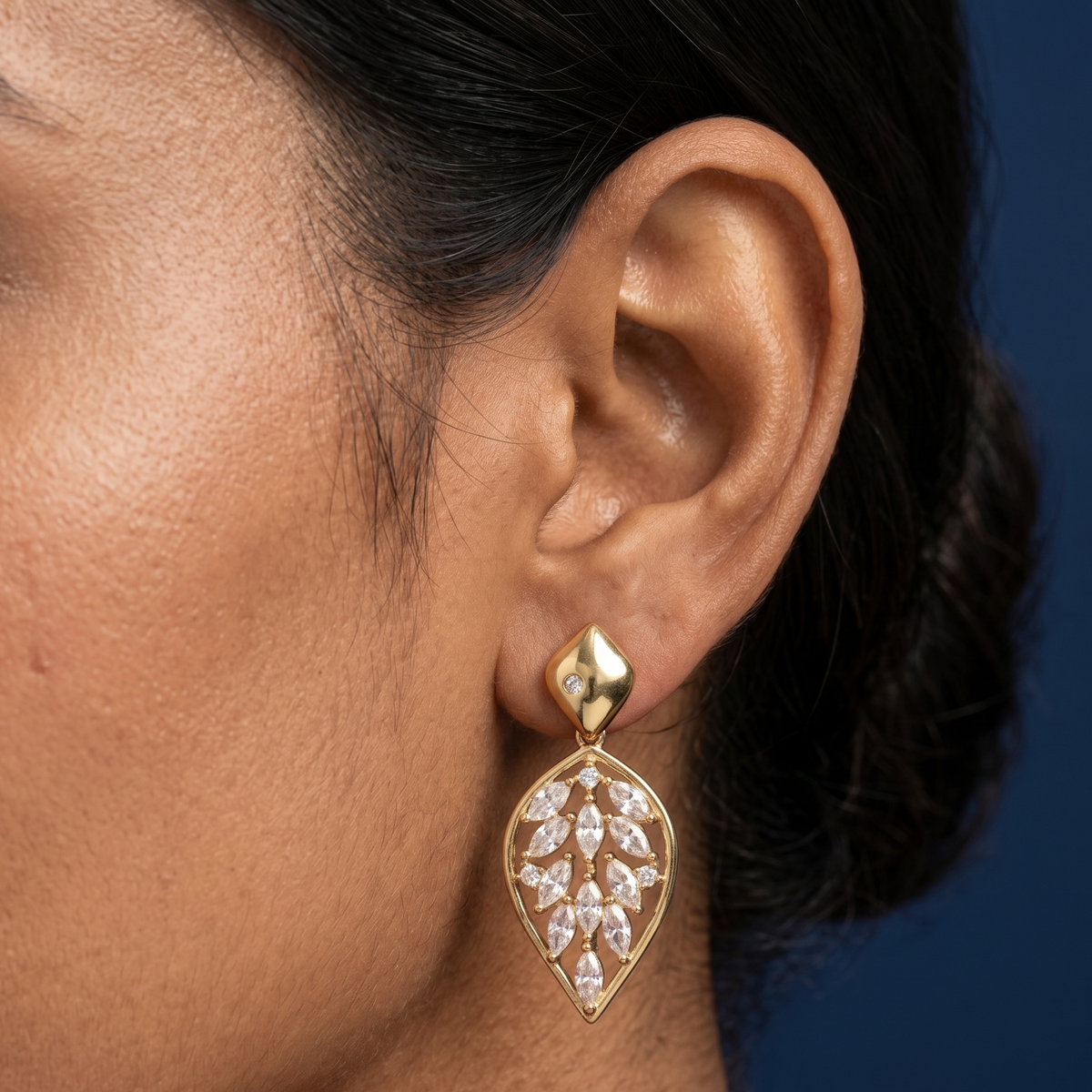Luxe Vine Drop Earrings - SFPW04