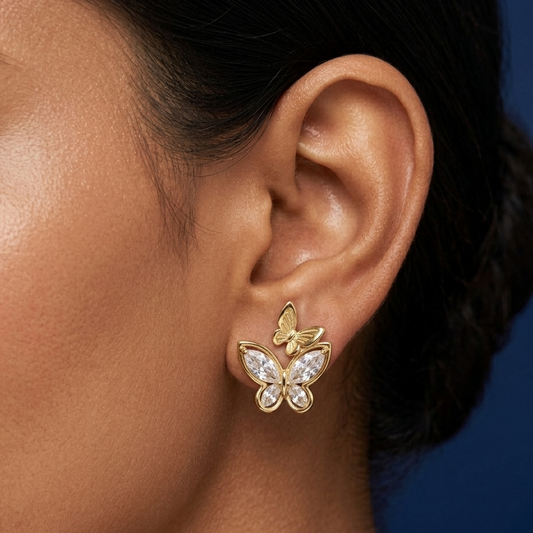 Flutter Glow Studs - SFPW06