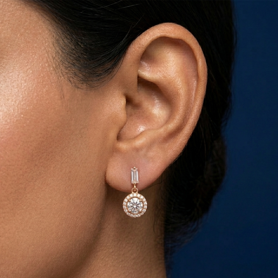 Eterna Spark Drop Earrings - SFPW08