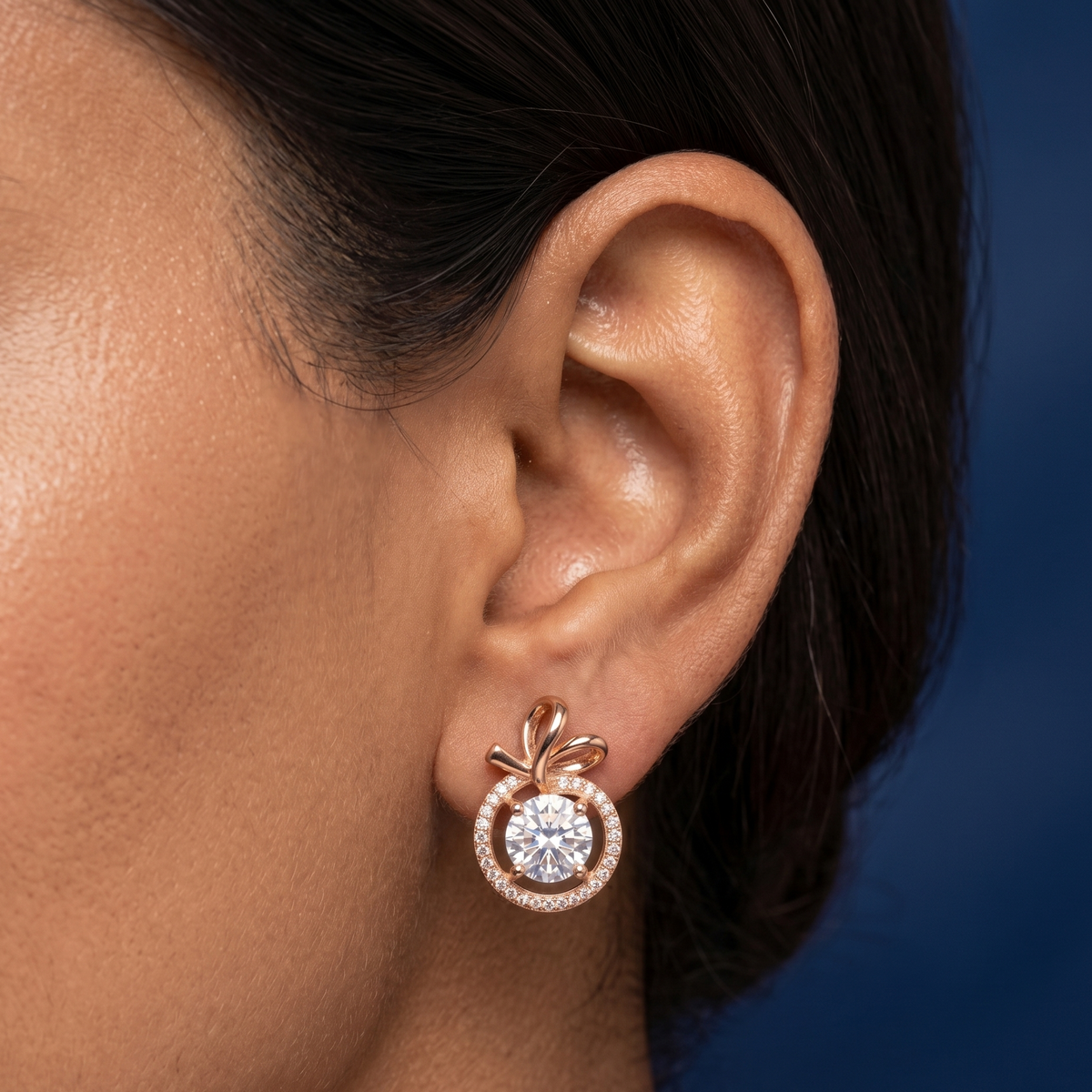 Radiant Bow Studs - SFPW09