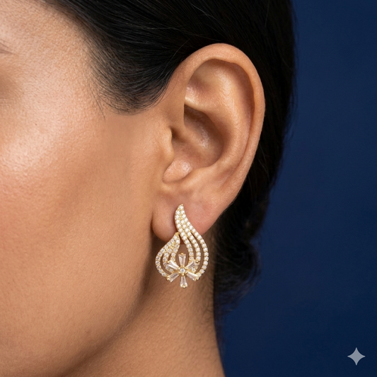 Seraphina Curve Earrings - SFPW11.1