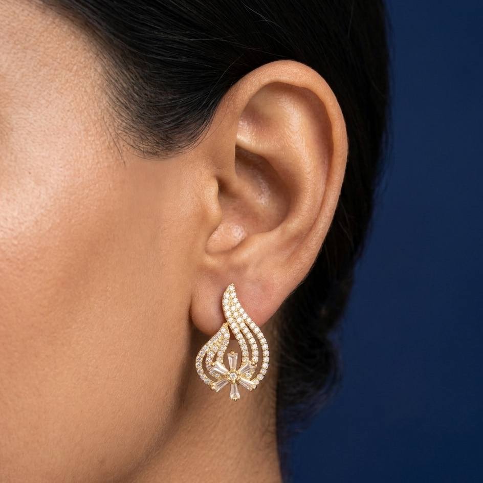 Seraphina Curve Earrings - SFPW11.1