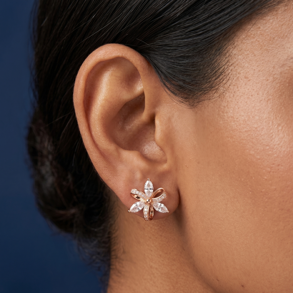 Crystal Bloom Studs - SFPW16