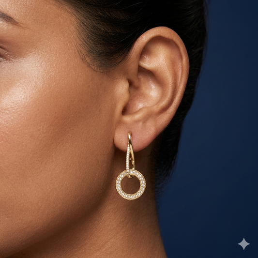 Celeste Circle Luxe Drops - SFPW31