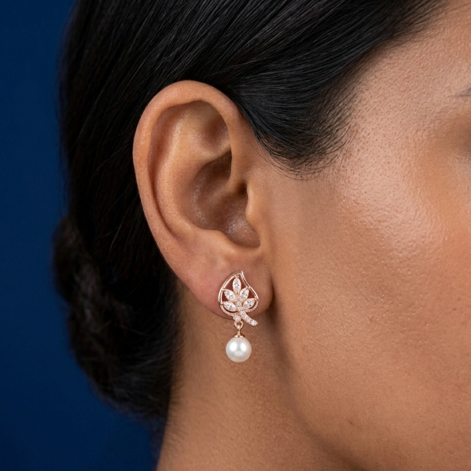 Luna Pearl Earrings - SFPW44