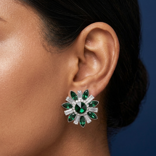 Emerald Radiance Studs - ST20.1