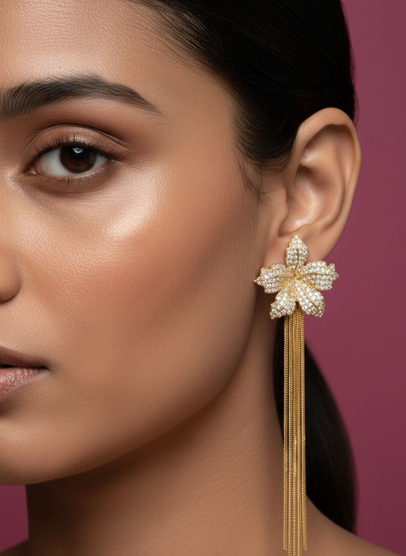 Mystic Flower Earrings - SFAT08