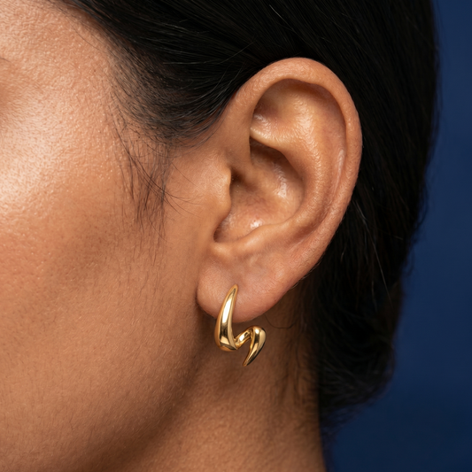 Fluid Gold Studs - TY07