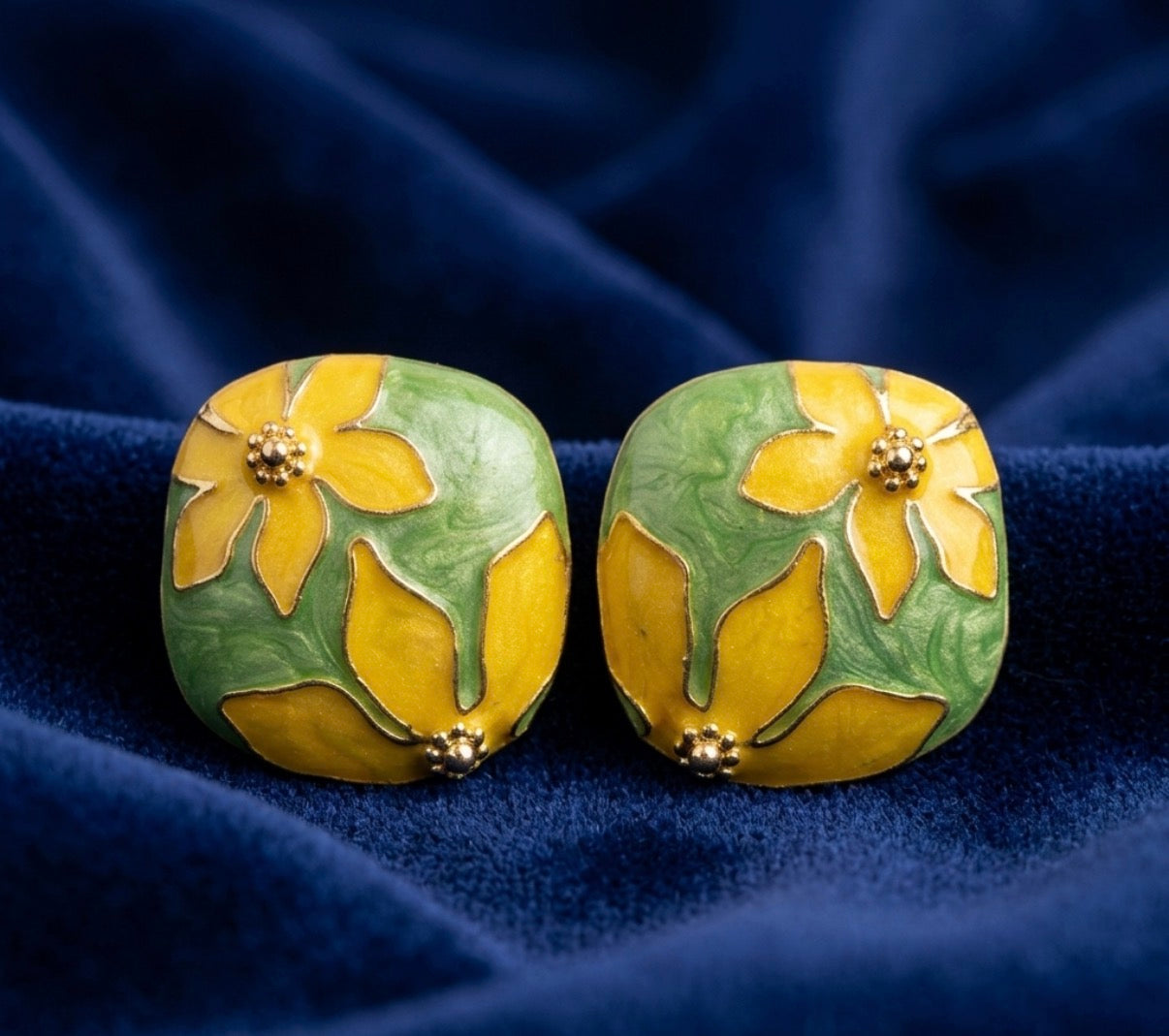 Enamel Earrings Collection