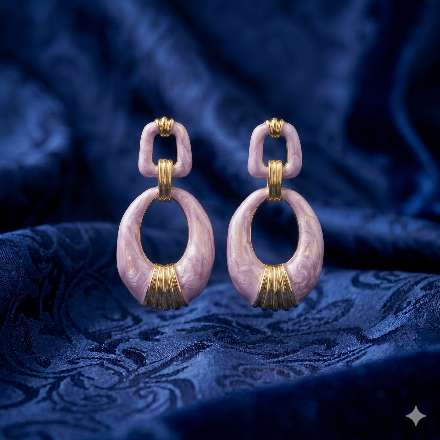 Marble Blush Loop Drops - BKEN03