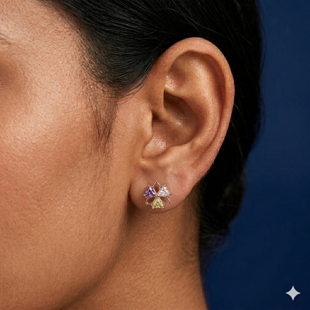 Blossom Glow Studs - BWAT08