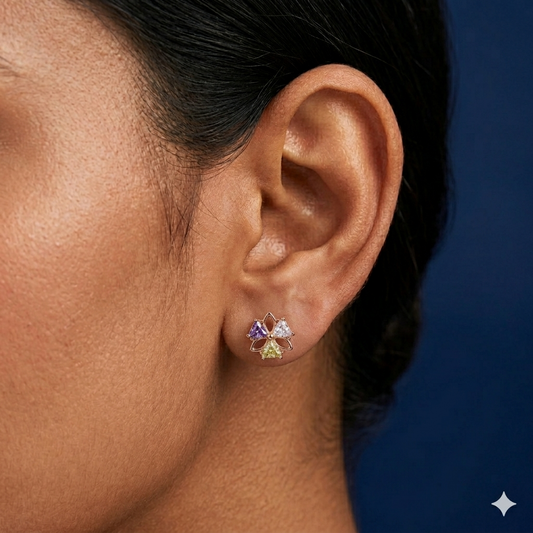 Blossom Glow Studs - BWAT08