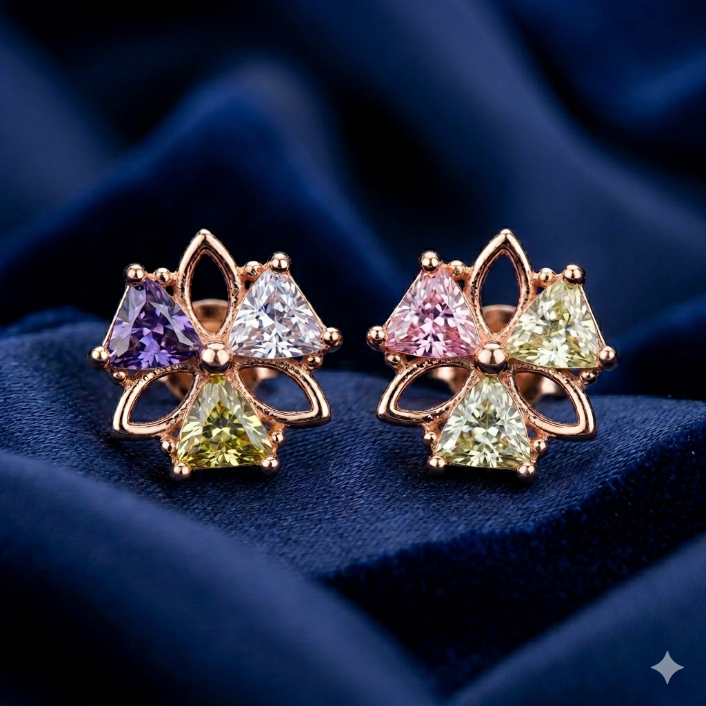 Blossom Glow Studs - BWAT08