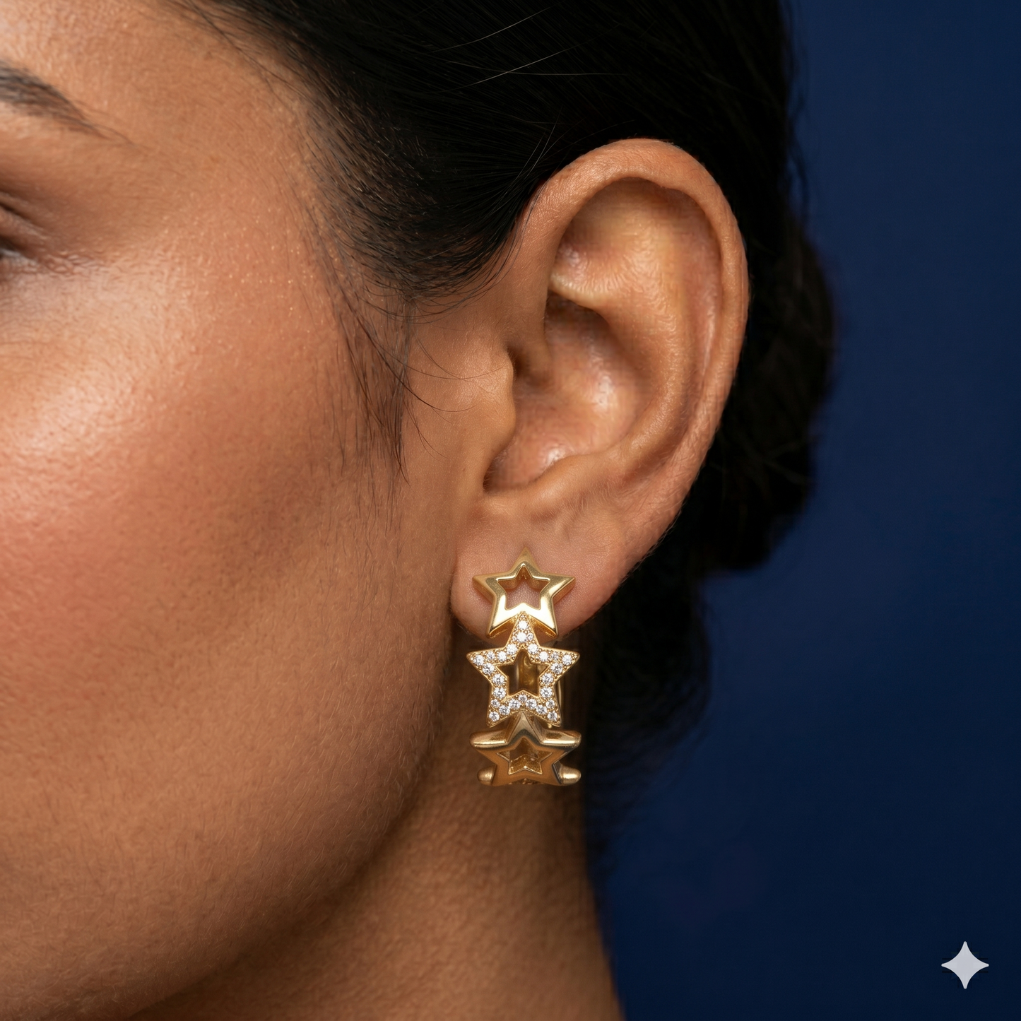 Starlight Hoop Earrings - BWAT10