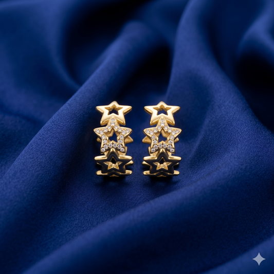 Starlight Hoop Earrings - BWAT10
