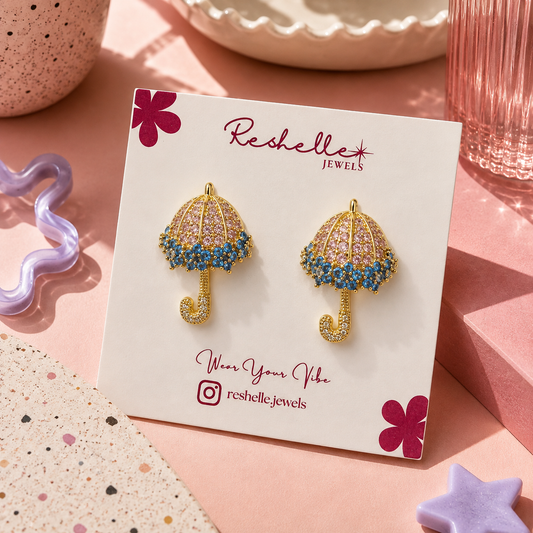 Whimsy Umbrella Earrings