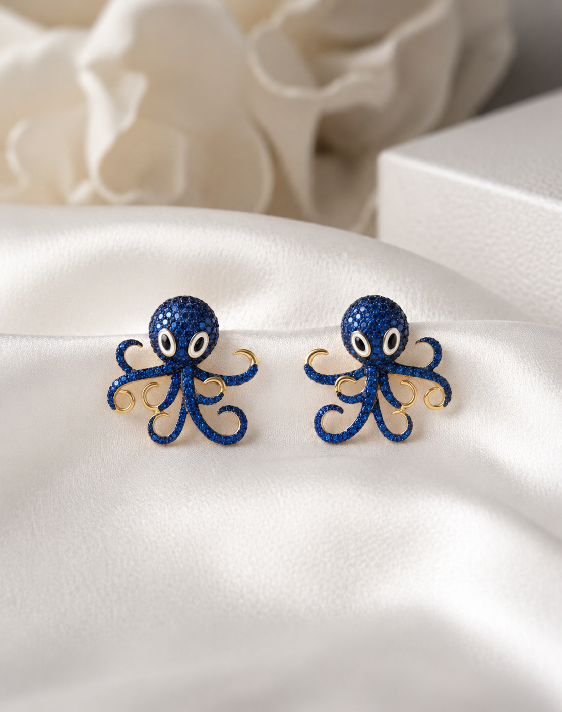 Octopus Treasure Duo - Midnight Blue