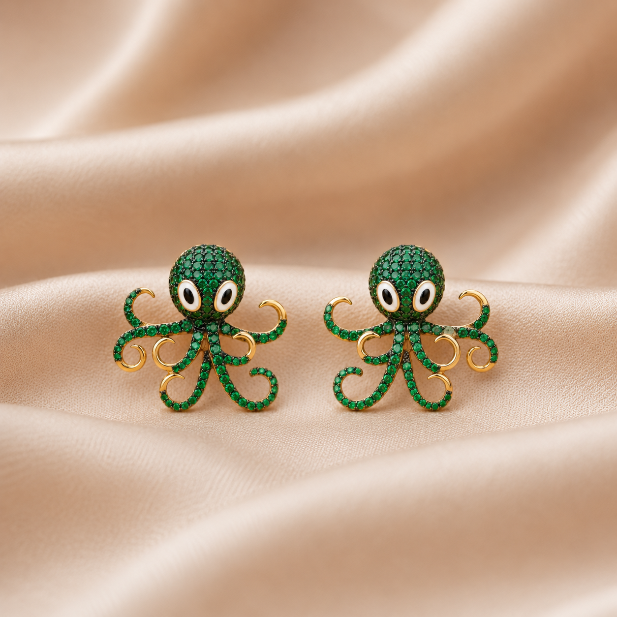 Octopus Treasure Duo - Green