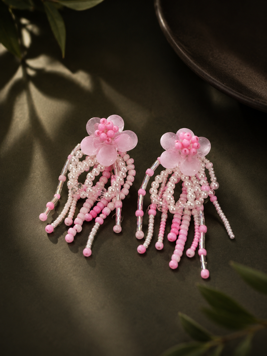 Cotton Candy Jellyfish Earrings
