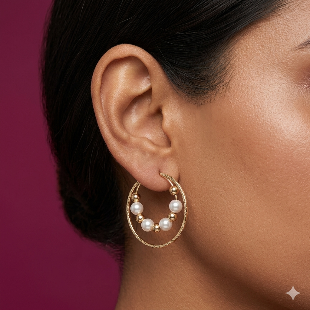 Pearly Hoops - HO11