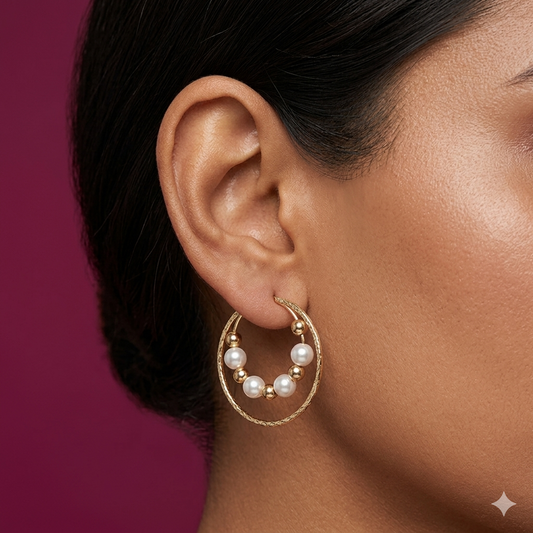 Pearly Hoops - HO11
