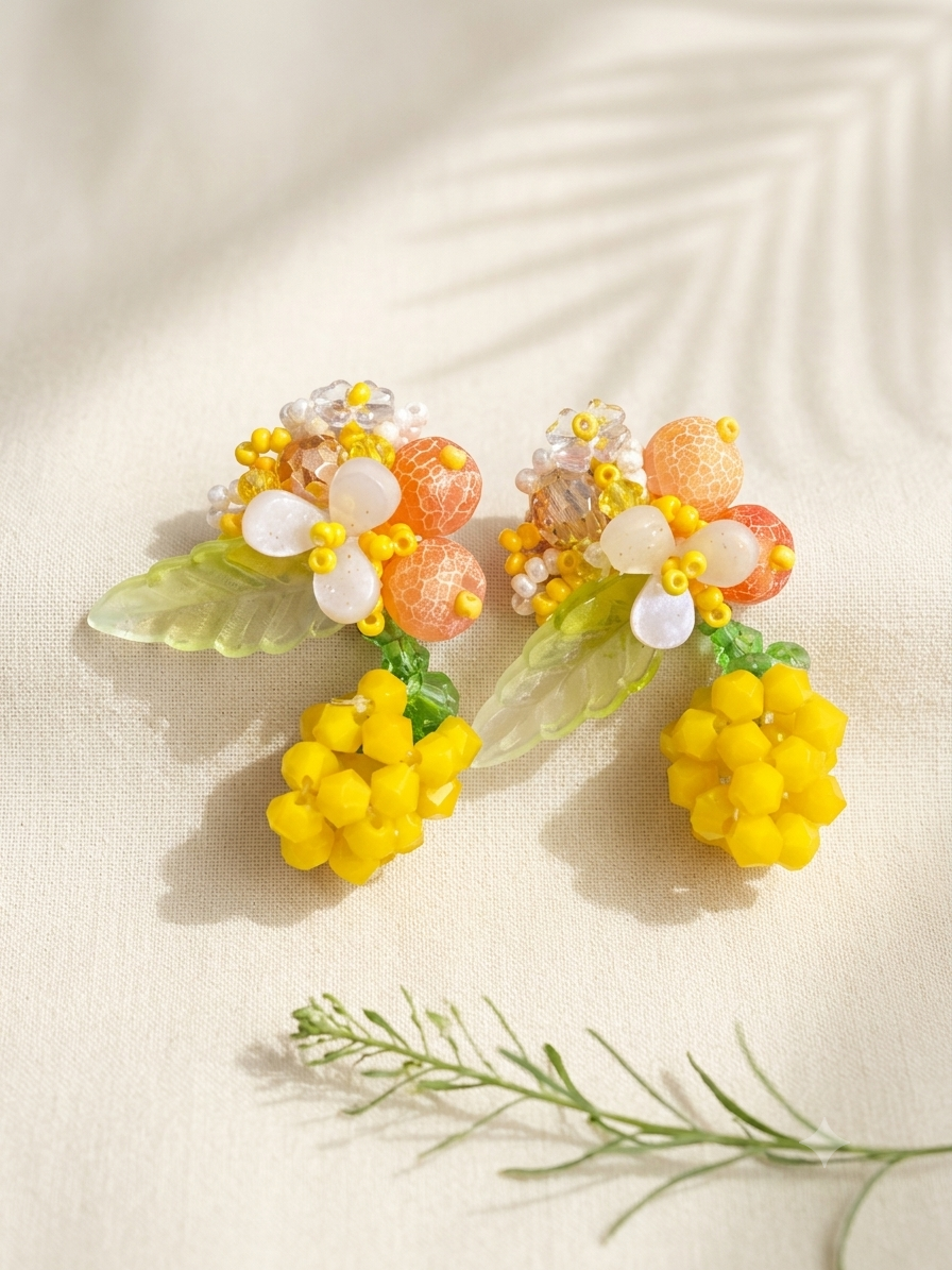 Summer Citrus Earrings - SFBD10