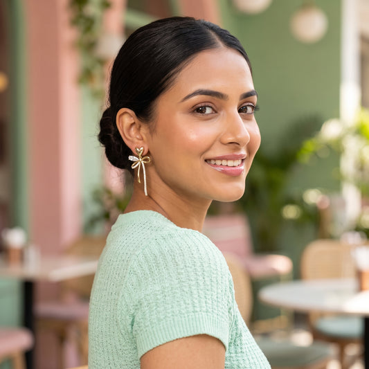 Luna Love Bow Earrings