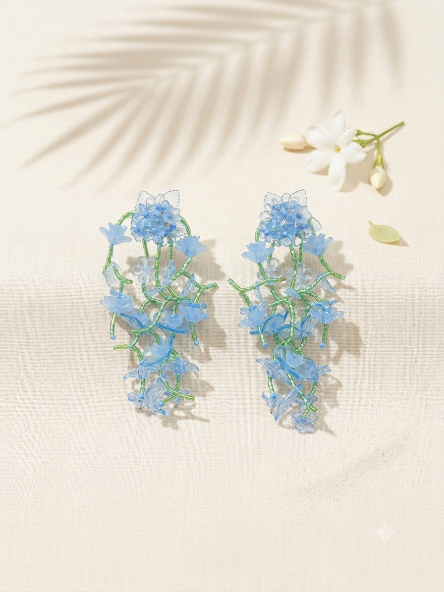 Bluebell Garden Earrings - SFBD12