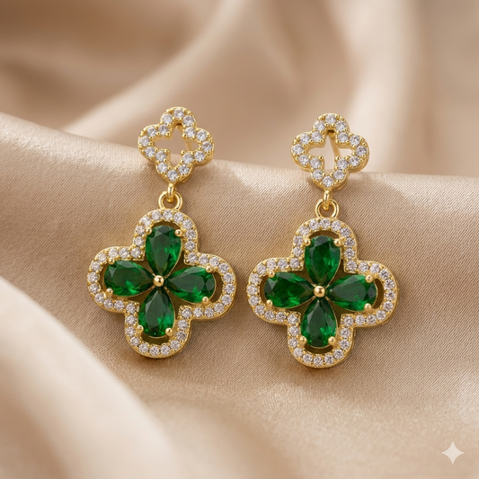 Emerald Clover Drop - SFPW36