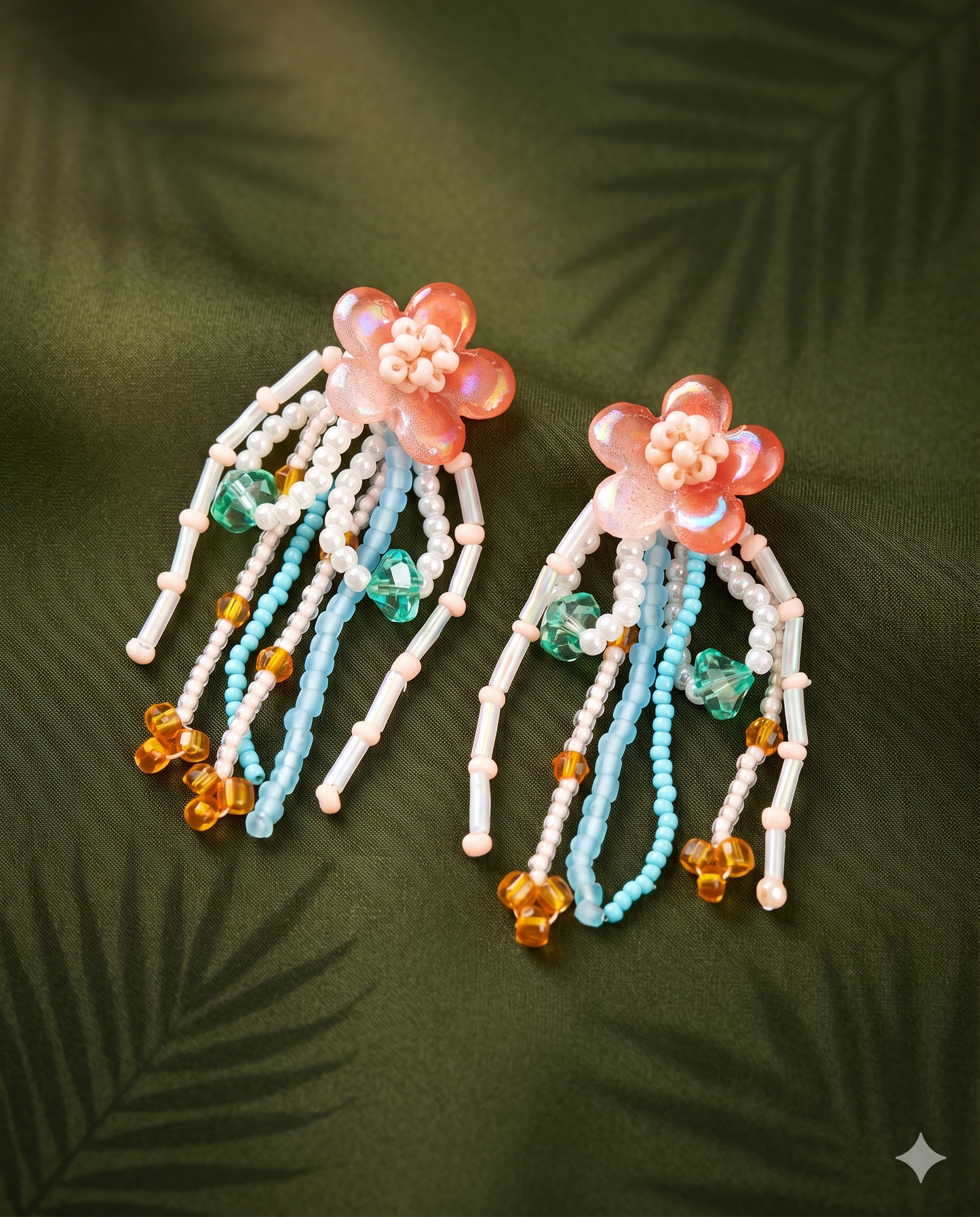 Coral Reef Jellyfish Earrings