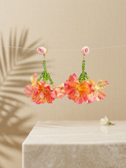 Sunset Bloom Earrings - SFBD15