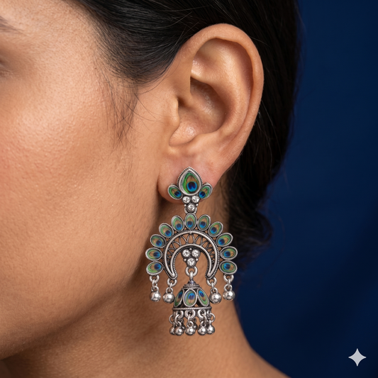 Mayura Antique Jhumkis - PC02