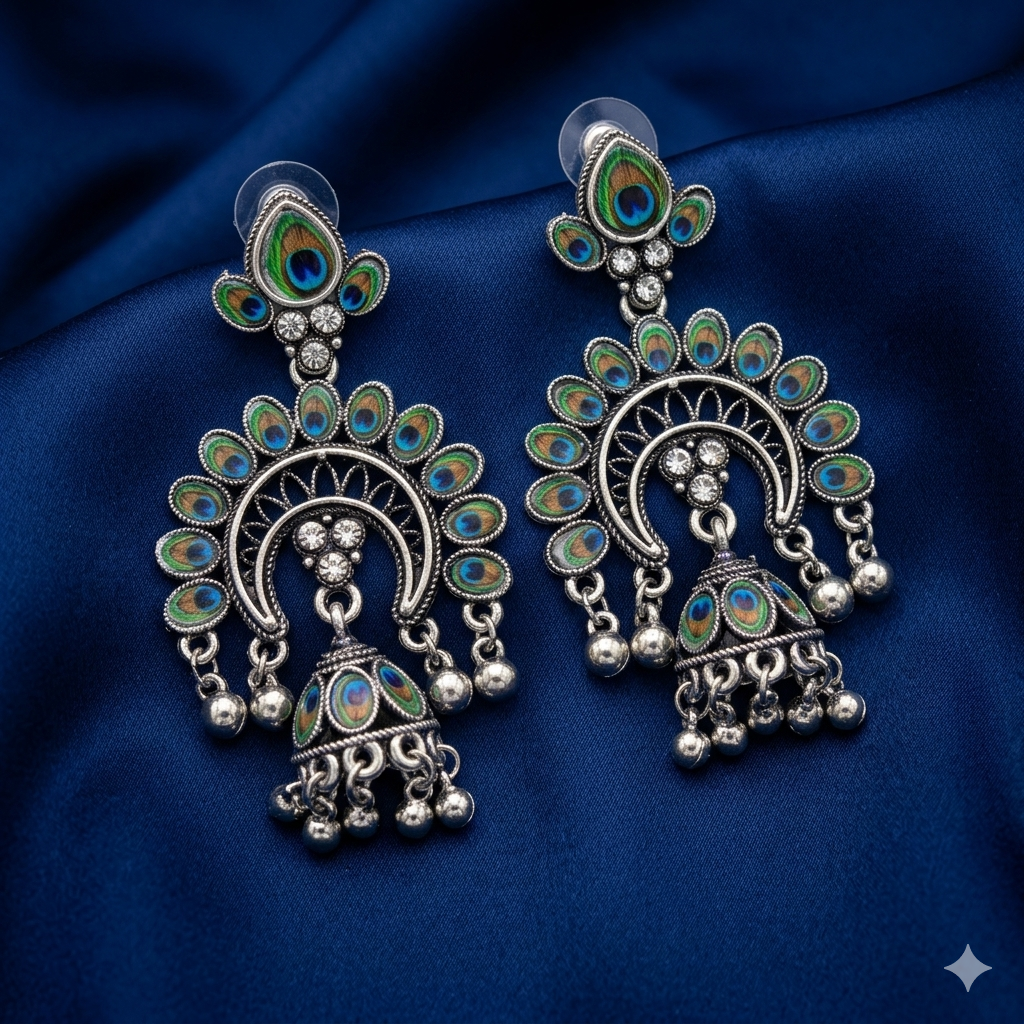 Mayura Antique Jhumkis - PC02