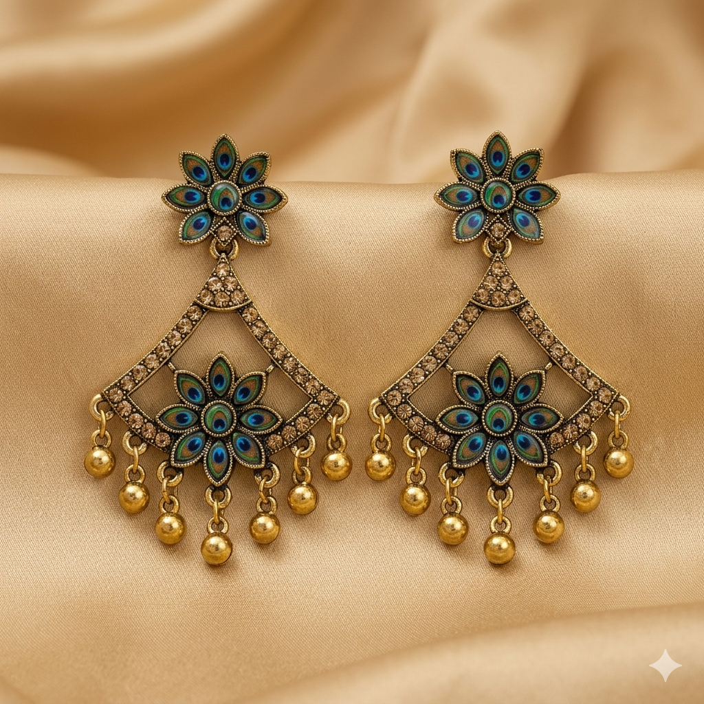 Antique Mayuri Charm Drops - PC07