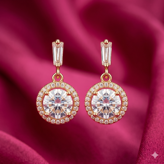 Eterna Spark Drop Earrings - SFPW08