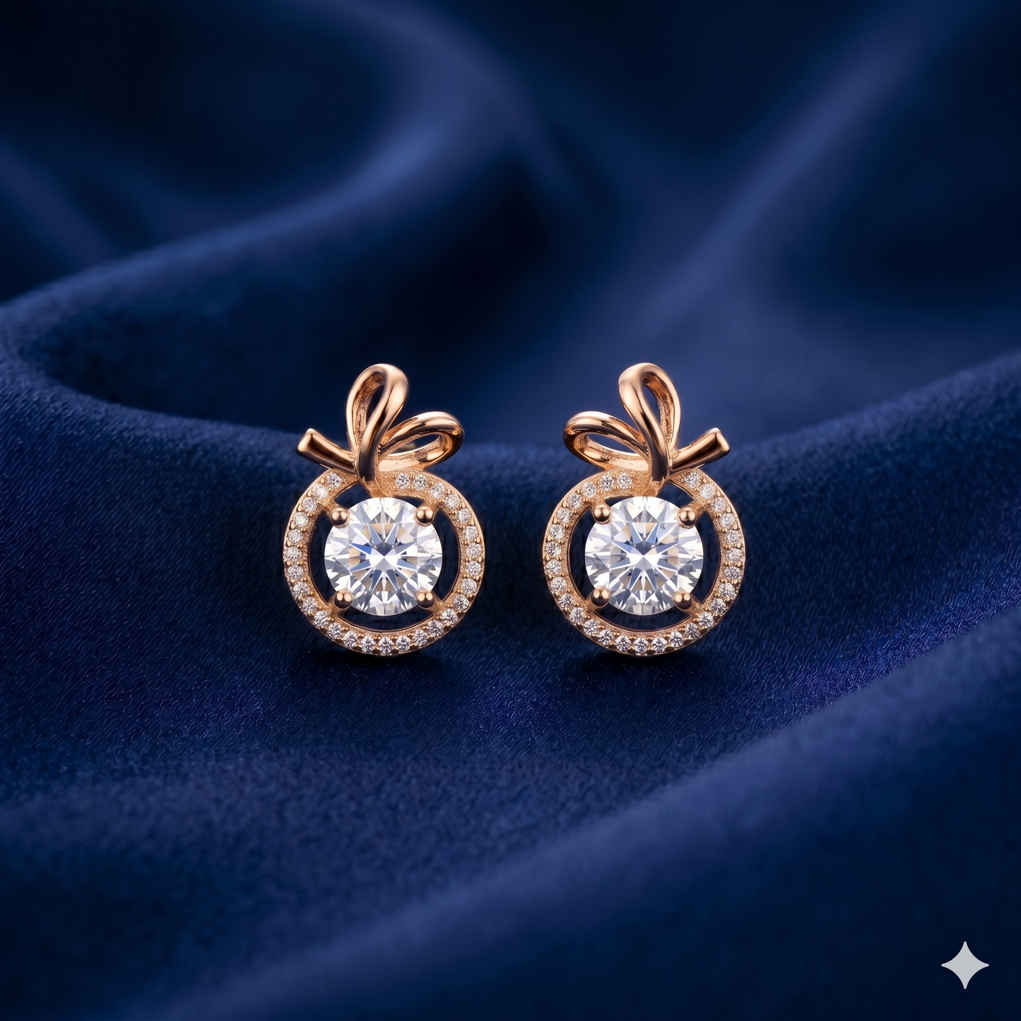 Radiant Bow Studs - SFPW09