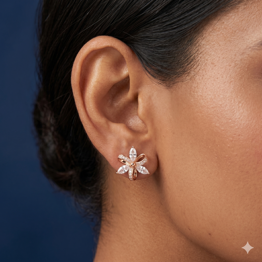 Crystal Bloom Studs - SFPW16