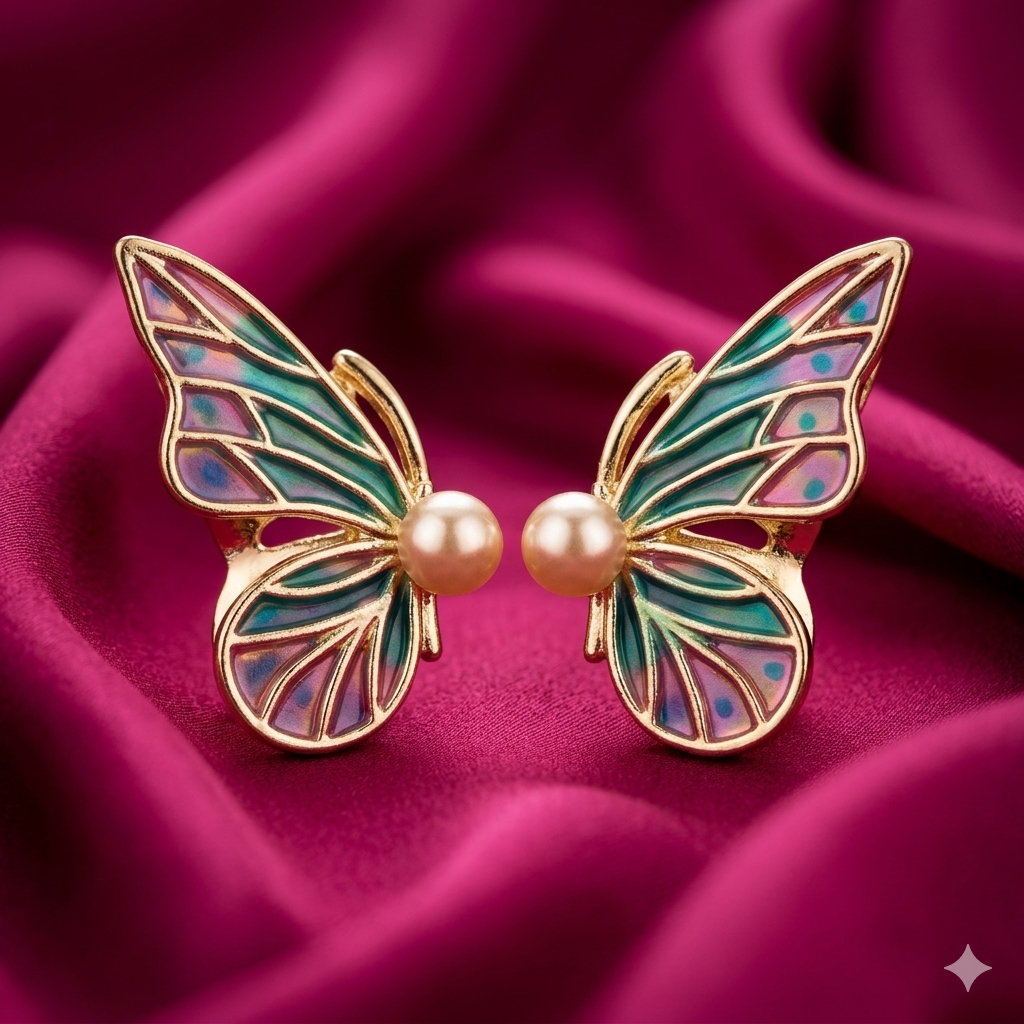 Enchanted Wings Studs - SFPW35